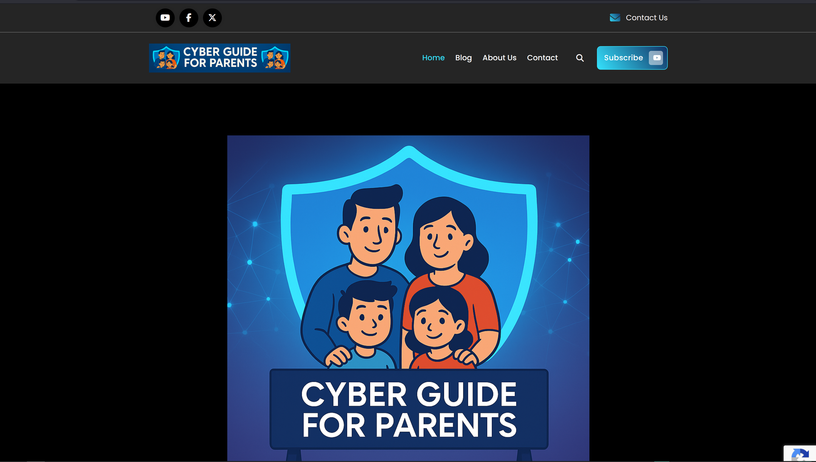 Website and Blog for Children's Online Safety